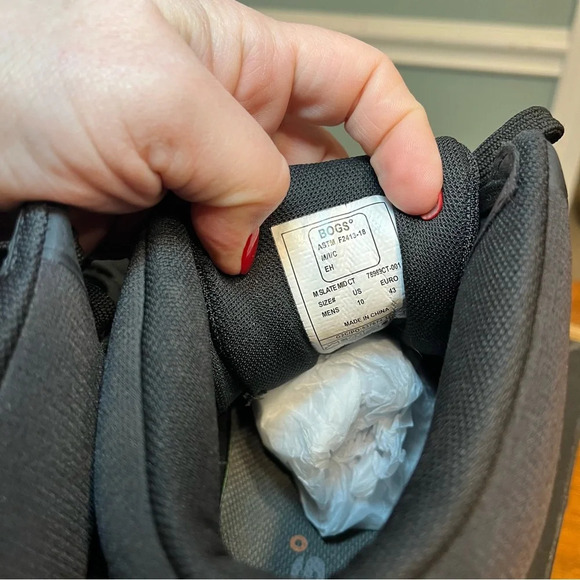 Bogs Slate Mid CT Men's Work Boots Comp Toe size 10 - Picture 11 of 12